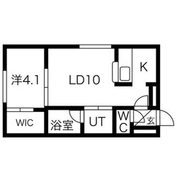 東区役所前駅 徒歩4分 2階の物件間取画像